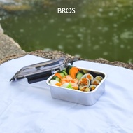 BROS Container SUS 304 Tight-In Stainless Steel Container Microwavable Reusable Kitchenware