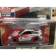 < Model King > 1/64 Johnny lightning Alloy Car 1990 Honda CRX