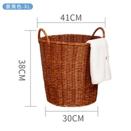 Nhựa Đan Mây quần áo bẩn Giỏ quần áo bẩn đựng quần áo giỏ hộ gia đình Giỏ đựng đồ giặt quần áo Giỏ đ