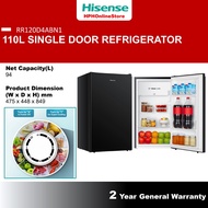 Hisense 60L Mini Bar Fridge RR60D4ABN 110L Single Door Fridge Refrigerator RR120D4ABN1