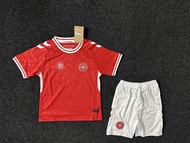 (Aishang shop)New Denmark Children Football Clubs Kid Boy Jersey 24 25 National Team Home Away Third