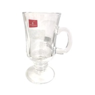 Blinkmax Irish Coffee Glass 250ml - Elegant Handled Glass Coffee Cup