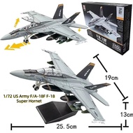FW 1/72 plane model US Army F/A-18F F-18 Super Hornet Building Blocks ABS Model Toys For Boy Xmas Gi