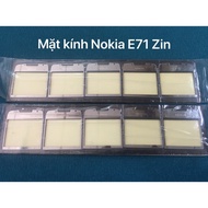 Nokia E71 Zin glass (silver)