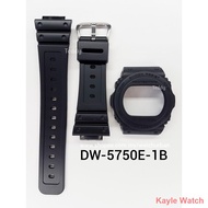 mi strap Aksesori ₪CASIO G-SHOCK BAND AND BEZEL DW5700 DW5750 100% ORIGINAL