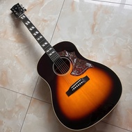 Gibson Hummingbird Acoustic Guitar Vintage Sunburst Solid Spruce Top Side Mahogany Professional Guitar