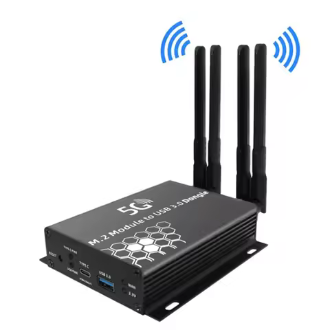 M.2 Module To USB 3.0 Dongle Adapter With Auxiliary Power Fo 4G 5G Modem RM520N-EU RM530N-GL RM520N-
