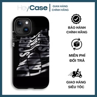 Abstract wavy Landscape typography phone case for iPhone with TPU plastic cover