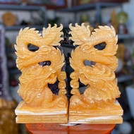 Yellow Dragon Stone Dragonbag 28cm