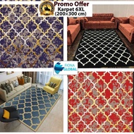 6XL Karpet(200x300cm)size | Karpet Velvet 3D | Carpet velvet | Carpet | Karpet murah | Karpet Velvet