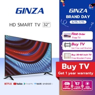 COD GINZ smart tv 32 inches on sale Android tv flat screen smart tv sale Frameless led 32INCH promo tv