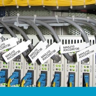 Lij-56 65pcs Thermal Cable Label Sticker Cable Label Sticker For Niimbot D11 D110