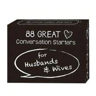 Couple Conversation Game English Cards, Table Game Set With 88 Best Dialogue Starters, Creative Gift