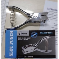 STAINLESS Steel ID Card PUNCH /PERFORATOR E101 ETONA SLOT PUNCH/