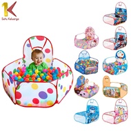 TENDA One Family Basket Tent M7 1.2m Ball Pool Toy / Children's Ball + Basketball Hoop Birthday Gift