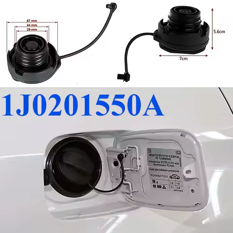 1J0201550A 1J0 201 550A Fuel Tank Cap Lid Cable for Audi A4 A8 A6 Skoda Octavia Fabia Jetta Bora Pol