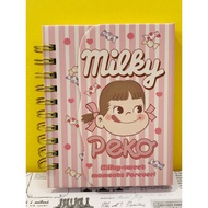 【 Shocking Boutique Department Store 】 Peko Fujiya Milk Girl~Fujiya Coil Notebook-Vermicelli 08801