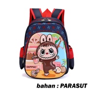 (4 BAGS = 1KG) HQ 6638 IMPORTED CHILDREN'S BAG MARVEL FROZEN SPIDERMAN CAPTAIN PUMPKIN