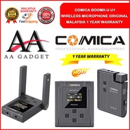 Comica Audio Boom X BOOMX-U U1 & U2 Compact Wireless Microphone System READY STOCK SHIP FROM MALAYSI
