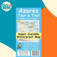 Azores Tour & Trail Super-Durable Map (2nd edition) by Jan Kostura (UK edition, paperback)