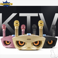 TOPSTORED Dual Microphones Speaker, Dual Microphones SD306 Wireless Bluetooth Speaker, Portable Audi