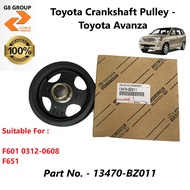 Toyota Crankshaft Pulley - Toyota Avanza ( 13470-BZ011 )