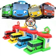 Kids Toy Car Tayo Pullback Garage 1pc/1set