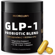 Support Probiotic Blend Capsules 120 Count - Glp1 Booster with Berberine, 1 Billion CFU, 5 Probiotic