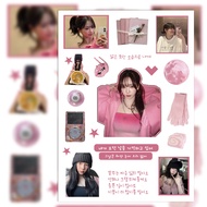 Karina (aespa) K-Pop Stickers - 8Pcs Fan Merch Decals for Backpacks, Water Bottles & Journals
