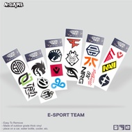 Sticker Pack Esport Team 3pcs Vinyl Material - sticker tumblr hp laptop Helmet