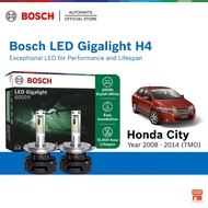 Bosch LED Gigalight 6000K H4 Halogen Headlight Retrofit Bulb + CANBUS for Honda City TMO - 198730155