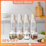 500ML Glass Jar Oil pot Oil Dispenser Condiment Container Spice Jar Kitchen Seasoning Sauce Vinegar