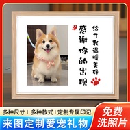 Pet Frame Table Home Decoration Photo Frame Photo Printing Customization Pet Commemorative Photo Fra