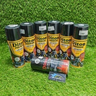 DITON PREMIUM SPRAY PAINT CAT 9013 9462 9109 9239 9178 Y137 9124 9128 9120 9433 H2 HI TEMP WHITE BLA