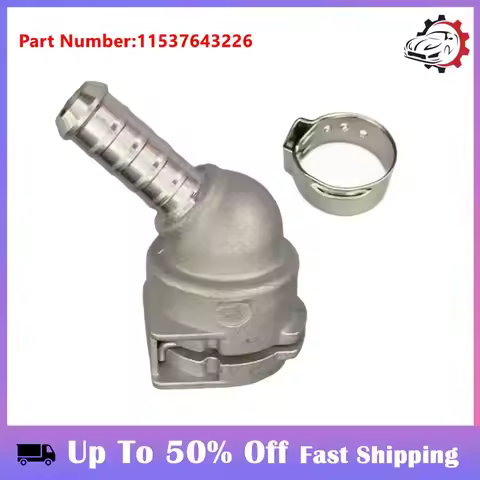 1x Turbocharger Coolant Return Line Hose Joint 11537643226 for BMW B48 F31 G12 Car Hose Joint Access