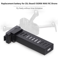 ZLL 7.6v 3400MAH Battery Pack for SG906 Max & Max 1 Mins Fight GPS Drone 4K Camera Brushless RC Quad