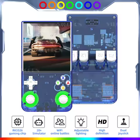 R36 Ultra Retro Handheld Game Console for NDS PSP PS1 Emulator Pocket Game Players RGB Joystick Port