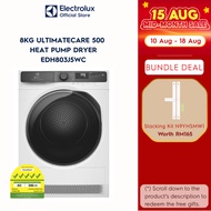Electrolux 8.0kg Heat Pump Dryer - UltimateCare 500 EDH803J5WC