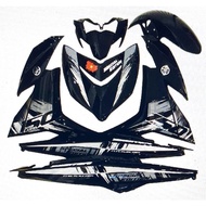 MAGIC BOY Y15 V2 SE GREY / BLACK BODY COVER SET  (VIETNAM ORIGINAL LIMITED STICKER)