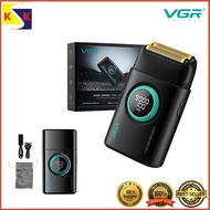 VGR 377 Men's Foil Shaver Electric Shaver with Dual Foil 21 Speed ​​9000 RPM Electric Shaver LED Dis