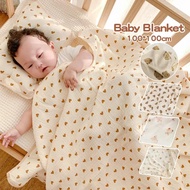 Baby Blanket Newborn Cotton Baby Blanket Soothing Aircon Blanket Swaddle Cloth婴儿毯