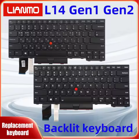 Belgian/Bulgarian/Brazil/Switzerland/Czechoslovak/German/Dansk/Estonian/Korean/US ThinkPad L14 Gen1 