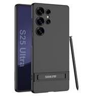 New For Samsung S25 Ultra Casing S25Ultra Ultra-thin Stand Shockproof Phone Case