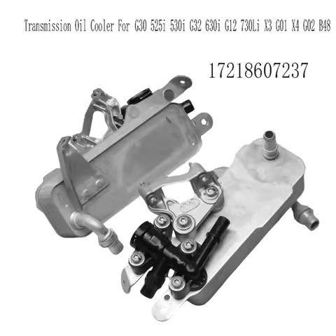 17218607237 Car Oil Cooler Transmission For BMW G30 525I 530I G32 630I G12 730Li X3 G01 X4 G02 B48