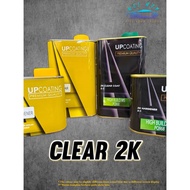 CLEAR 2K 2:1  - 933 HIGH SOLID / PQ 868 MEDIUM SOLID  (HIGH TEMPERATURE)