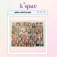 AESPA OFFICIAL PHOTOCARD