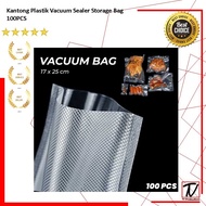 Embossed Plastic Bag Vacuum Sealer Storage Bag 100PCS size 13x18 15x20 17x25 20x30 20x40 25x35 28x40