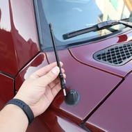 For Toyota FJ Cruiser 2006-2021 Black Car Radio Antenna Decoration Exterior Accessories Car Modific