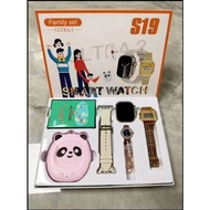 Smart watch family sets s19 3 watch Children's Smartwatch S19 Family Sets Best Gift Suit Smartwatch For Men Women