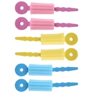 6 PCS Hair Care Foam Rollers Magic Sponge Soft Hair Curler Hair Styling Hair Roll Rollers DIY Tools for Women